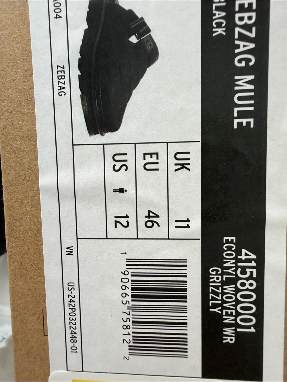 Dr. Martens Men’s Black Quilted Slip-On Clog with Buckle